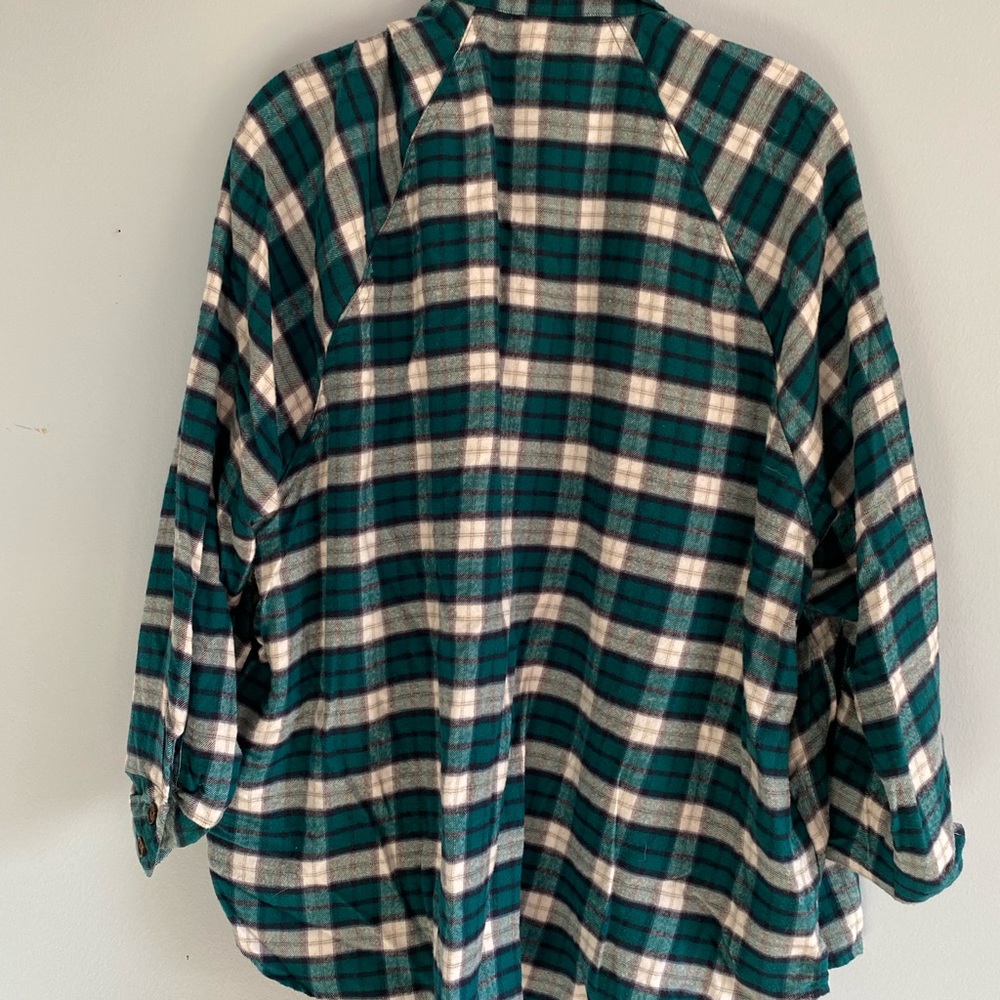 Teal Flannel